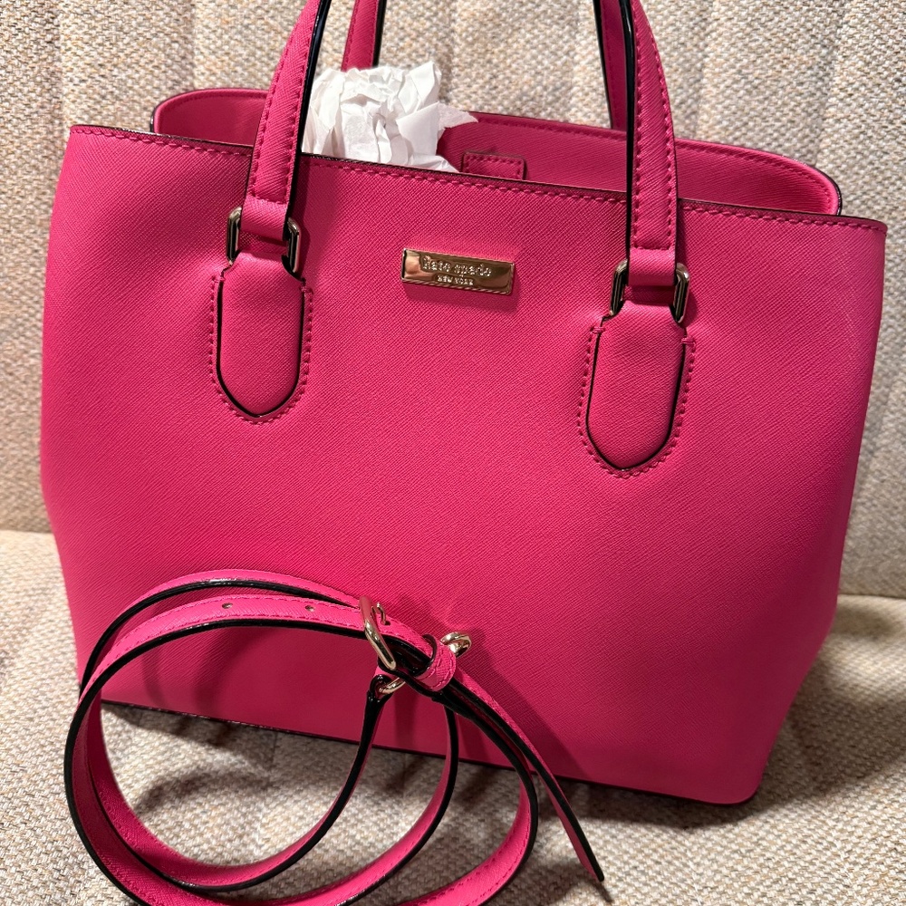 NWT Kate Spade Fuchsia Satchel